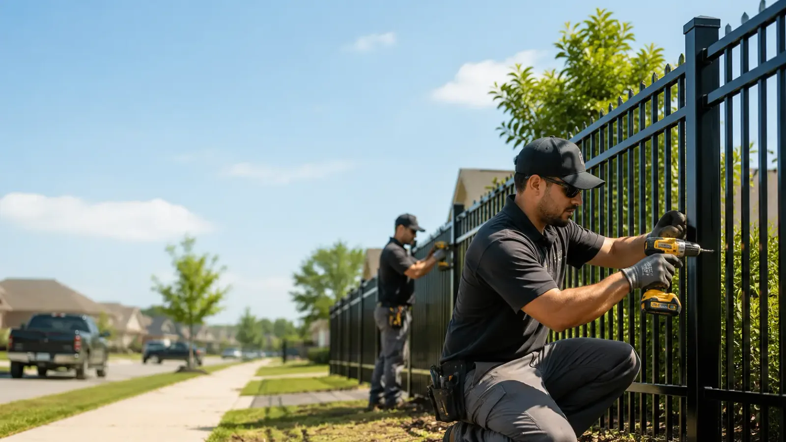 Metal Fence Installation in East Pittsburgh, PA